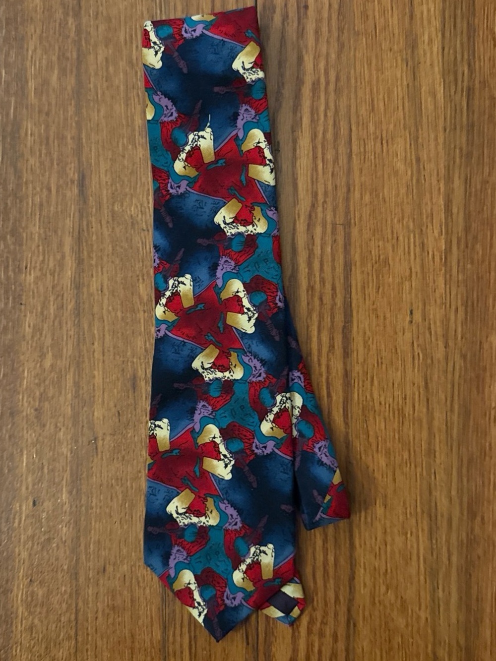 Vintage J. Garcia Silk Tie - Garcia/Grisman Collection Eight